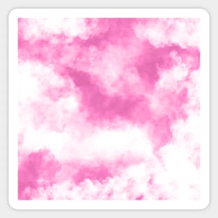 Pink Clouds Sticker